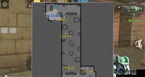 CF手游：金字塔地图抢点切线战术与打法技巧
